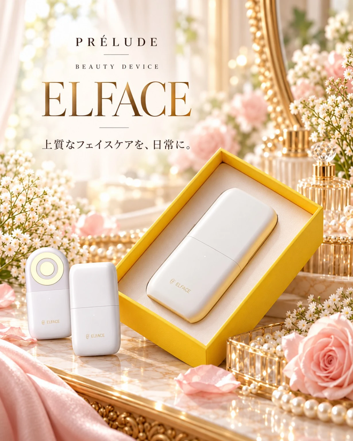 ELFACE EMS×マイクロカレント美顔器