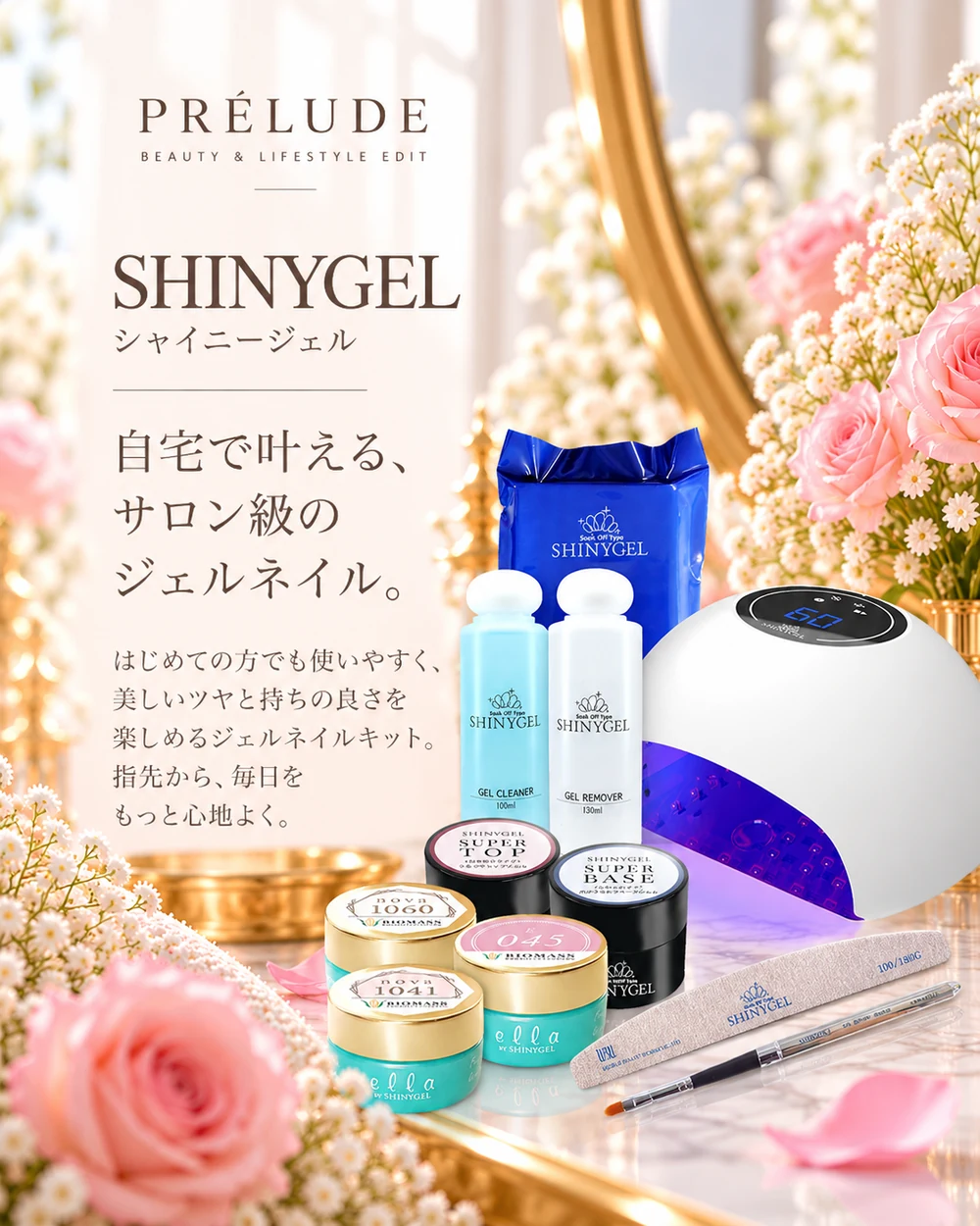 セルフジェルネイル スターターキット